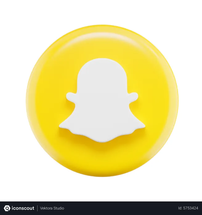 Free Snapcat Logo 3D Icon