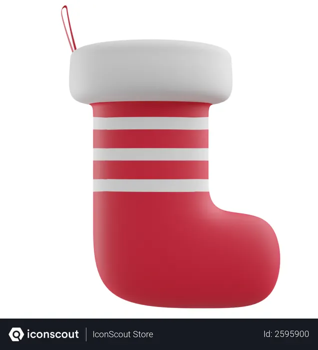 Free Socks  3D Icon