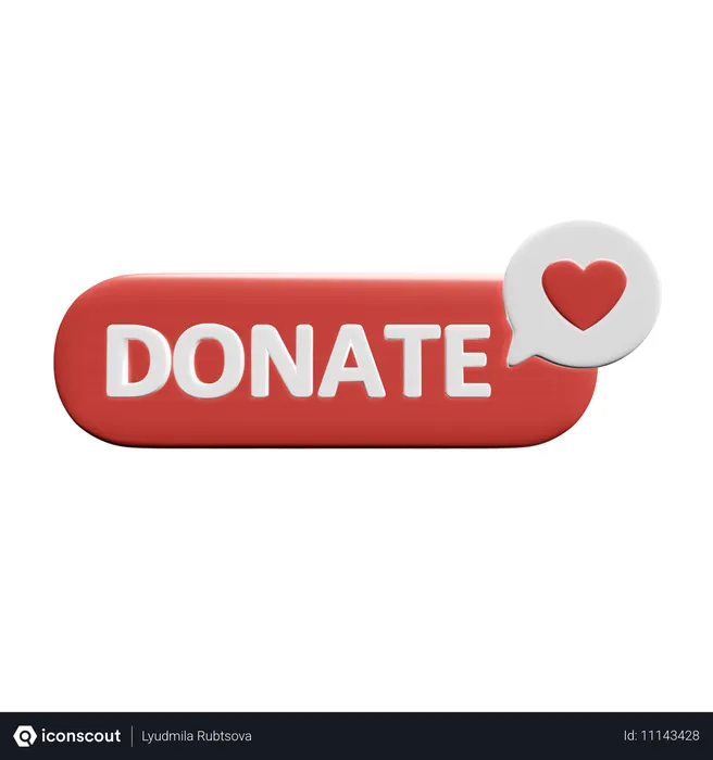 Free Spenden  3D Icon