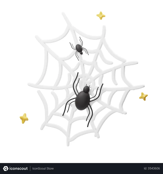 Free Spiderweb  3D Icon
