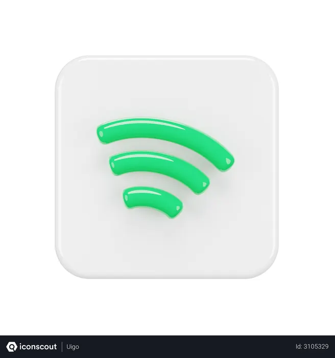 Free Spotify Logo 3D Logo