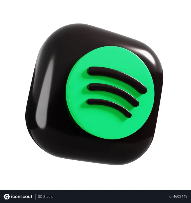 Free Spotify Logo Logo 3D Logo