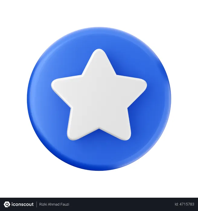 Free Star  3D Icon
