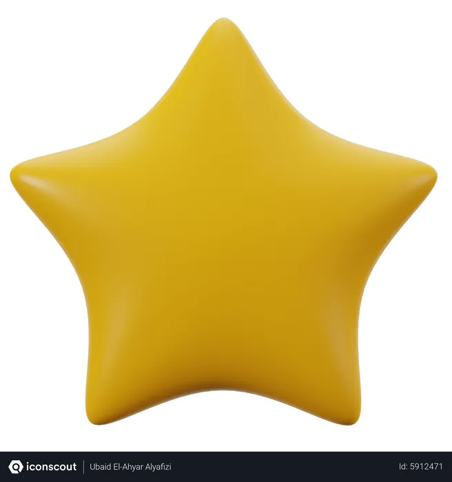 Free Star  3D Icon