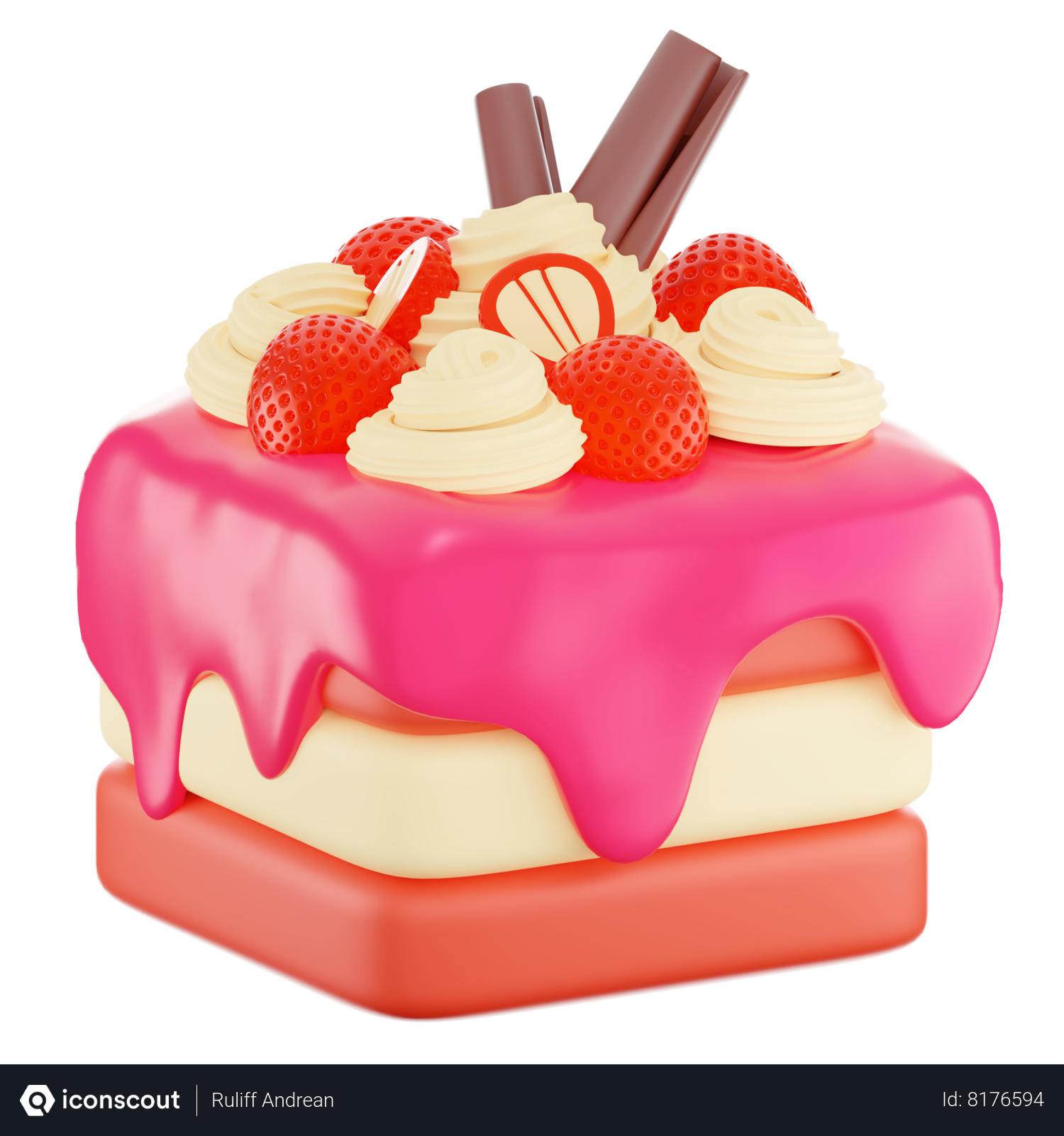 Birthday cake Strawberry cream cake, Cute strawberry cream cake, cream,  food, happy Birthday To You png | PNGWing