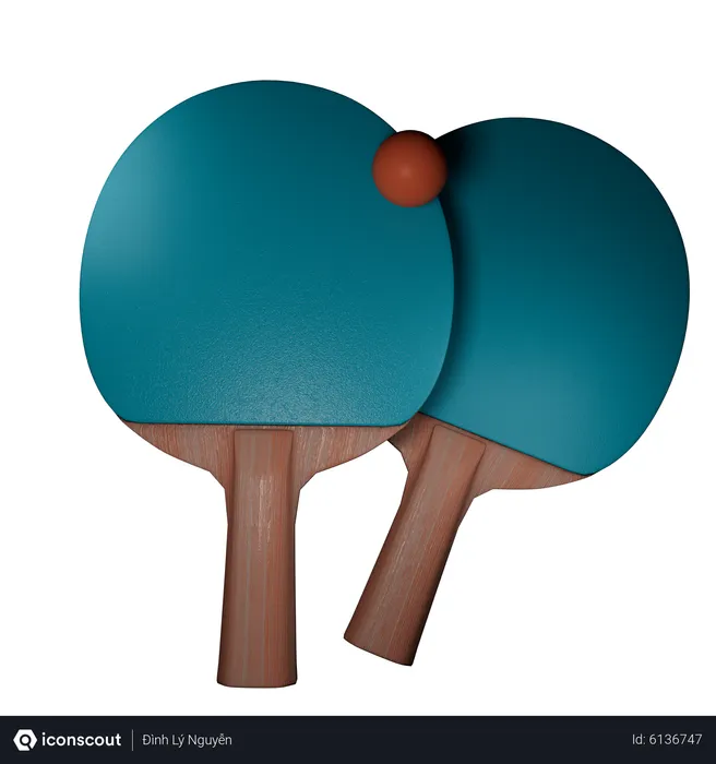 Free Table Tennis  3D Icon