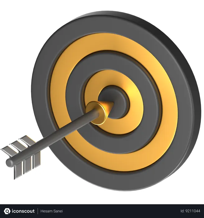 Free Target  3D Icon