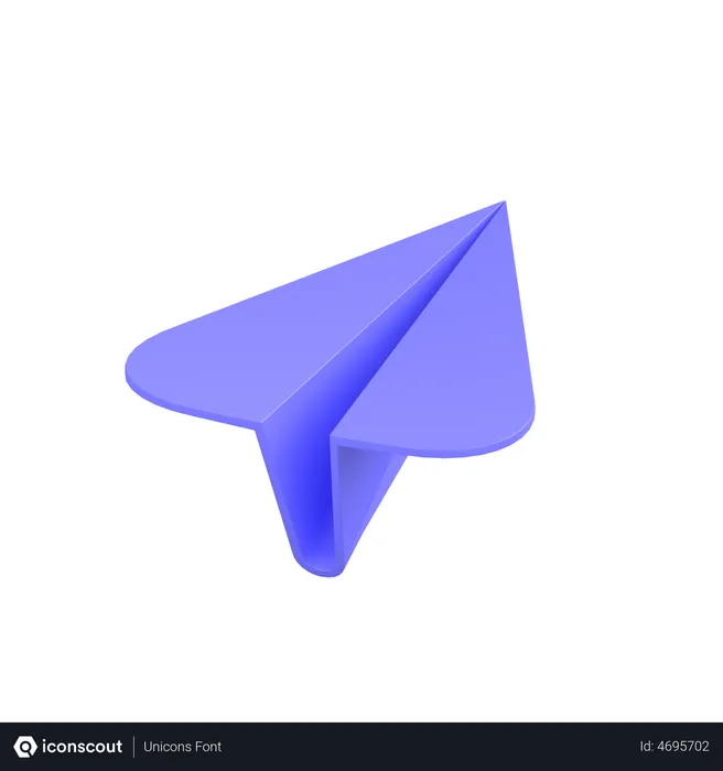 Free Telegram-1 Logo 3D Icon
