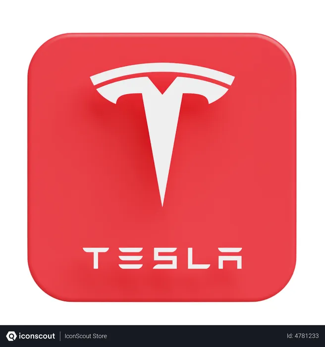 Free Tesla Logo 3D Logo