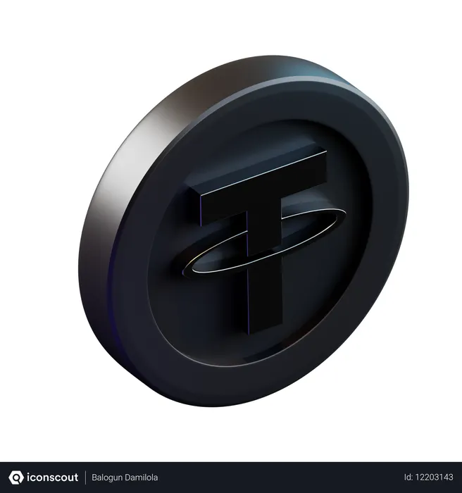 Free Tether  3D Icon