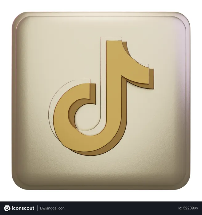 TikTok Logo - Royalty-Free GIF - Animated Sticker - Free PNG - Animated Icon