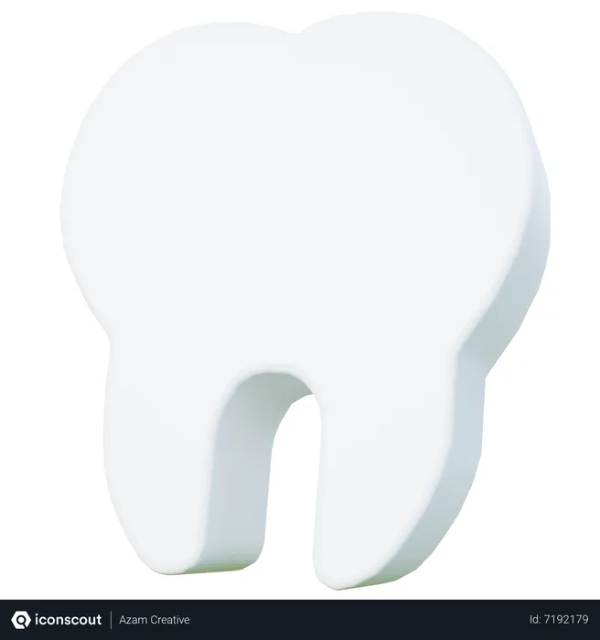 Free Tooth  3D Icon