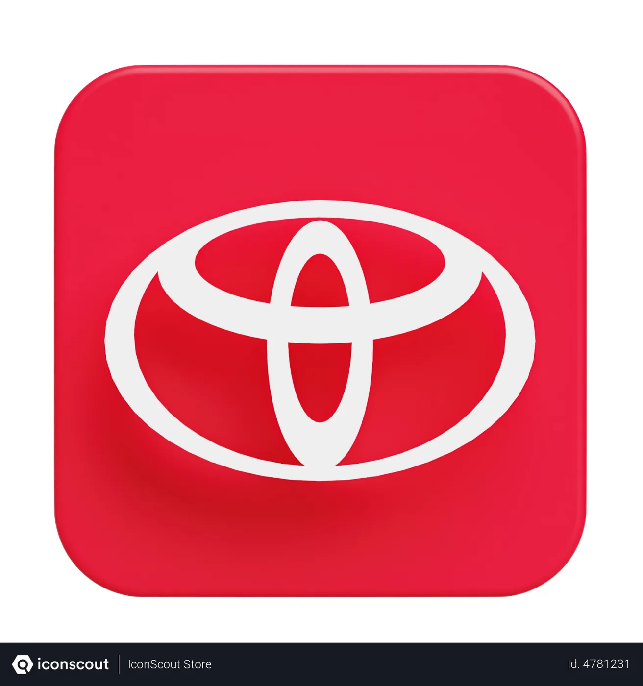 Free Toyota 3D Logo - Free Download Logos 3D Logos | IconScout