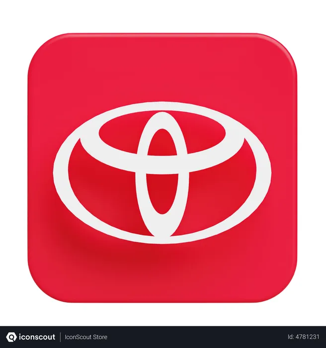 Free Toyota Logo 3D Logo