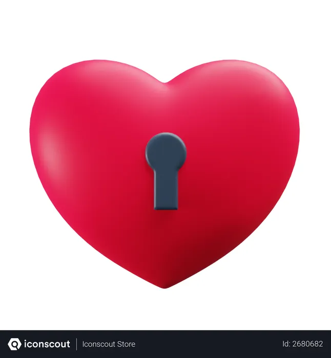 Free True love  3D Icon