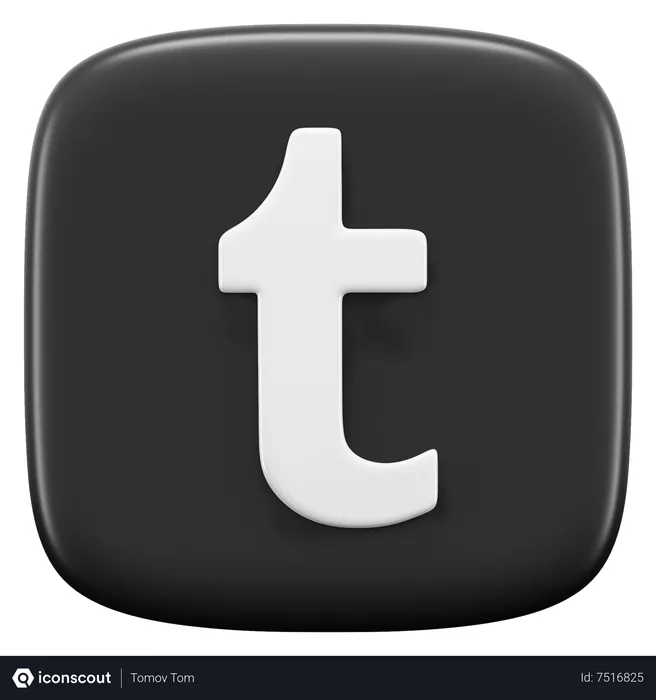 Free Tumbler Logo 3D Icon