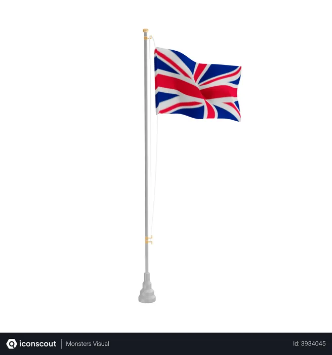 Free Union Jack Flag 3D Flag
