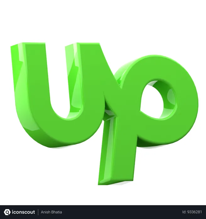 Free Upwork Logo 3D Icon