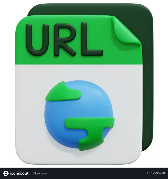 Free Fichier URL  3D Icon