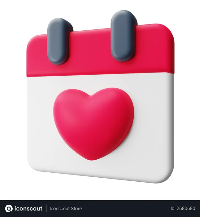 Free Valentine day  3D Illustration