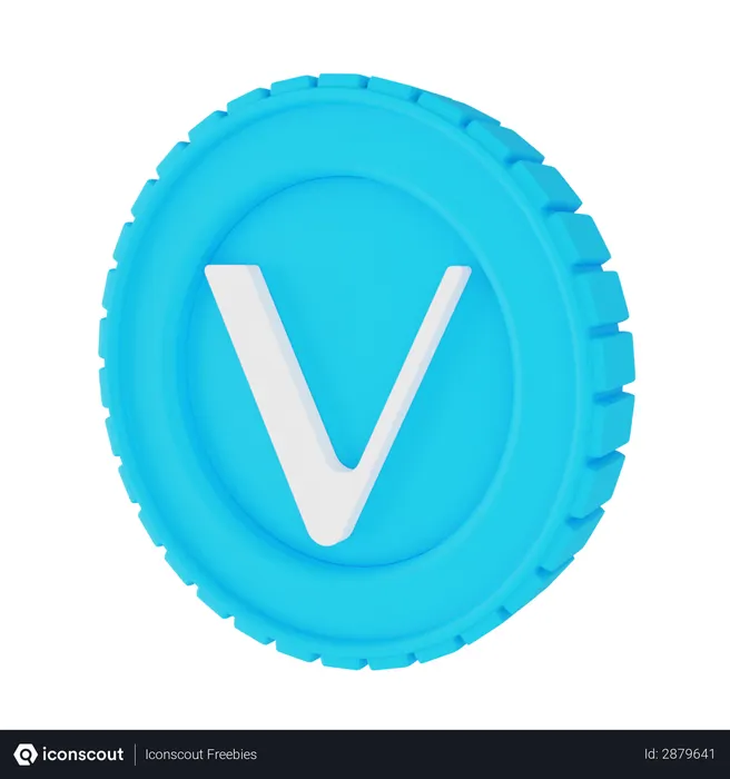 Free VeChain  3D Illustration