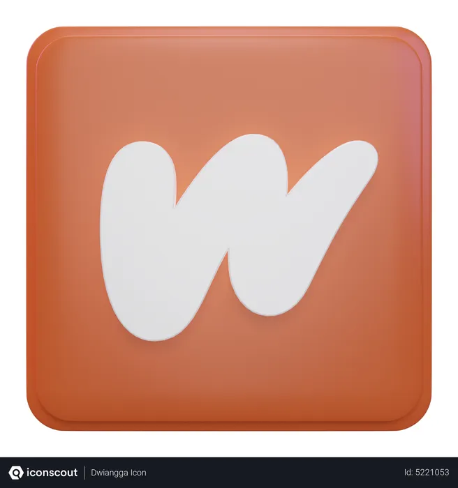 Free Wattpad Logo 3D Icon