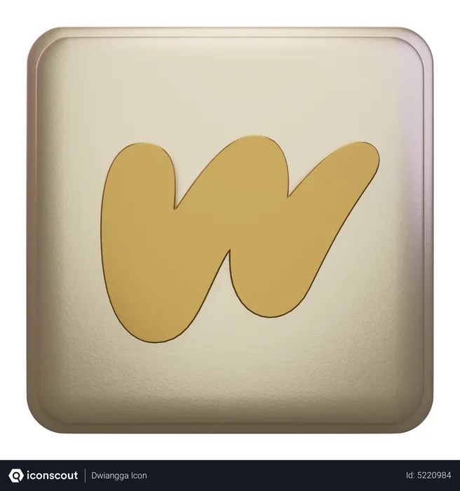 Free Wattpad Logo 3D Icon