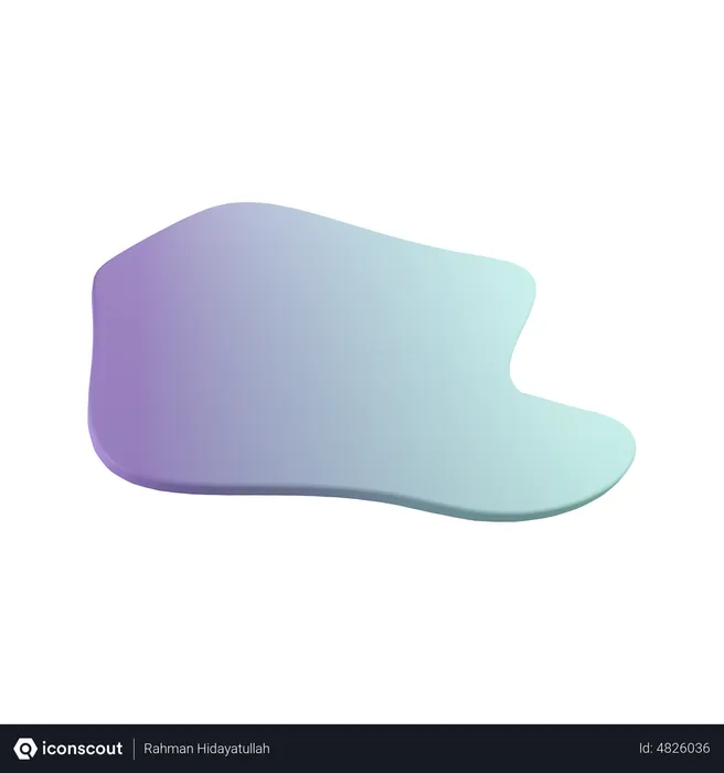 Free Wavy Visual Abstract  3D Icon