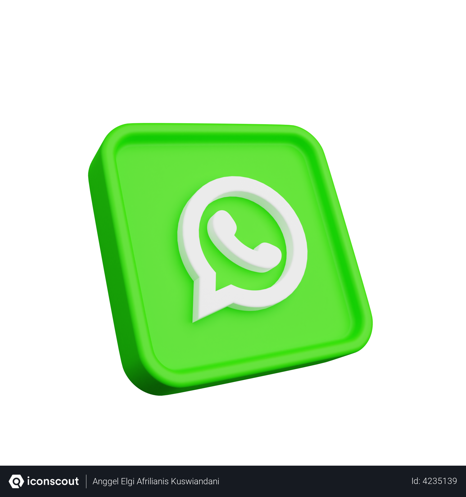 3d Whatsapp Icon PNG in 2024 | Png, Graphic design projects, Png images