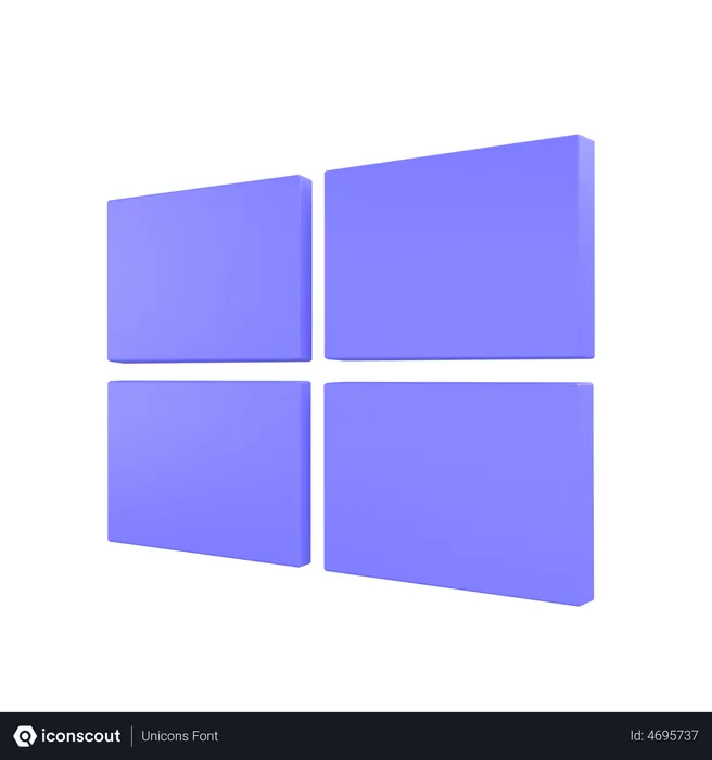 Free Windows Logo 3D Icon
