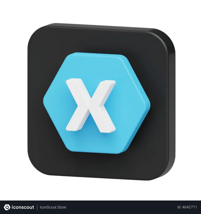 Free Xamarin Logo 3D Logo