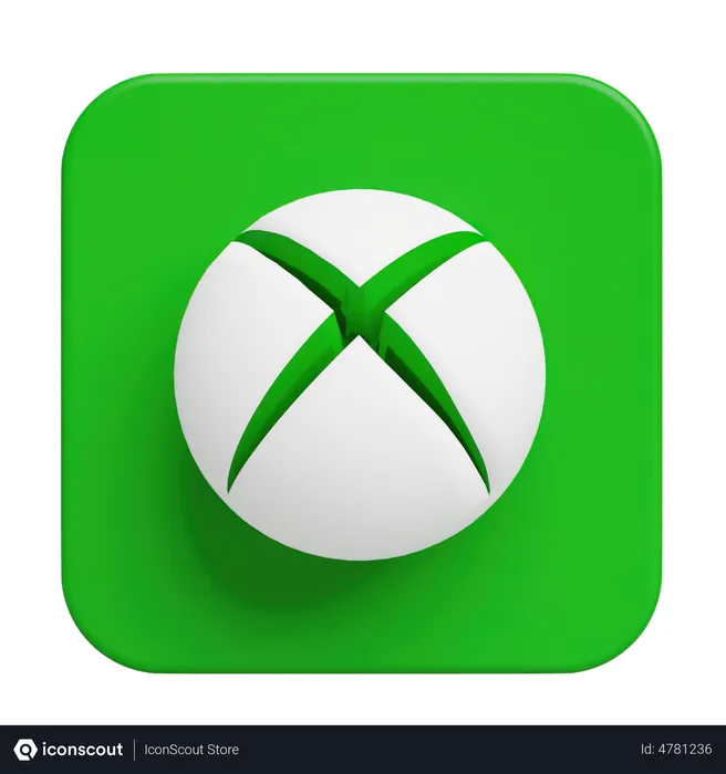 Free Xbox Logo 3D Logo
