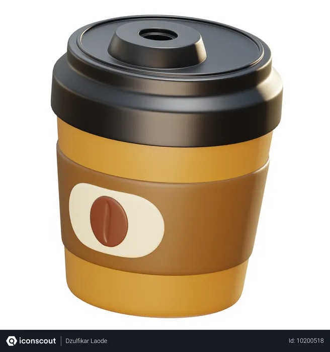 Free Xícara de café  3D Icon