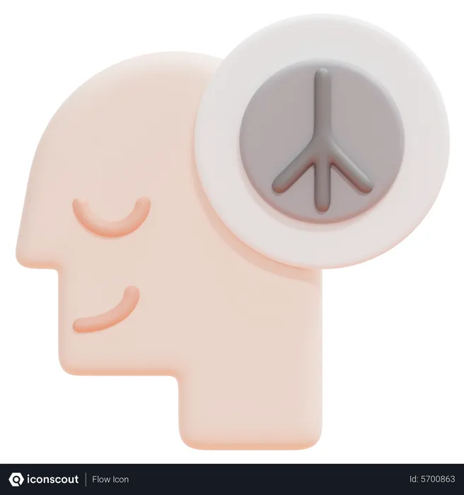 Free Peace Mind  3D Icon
