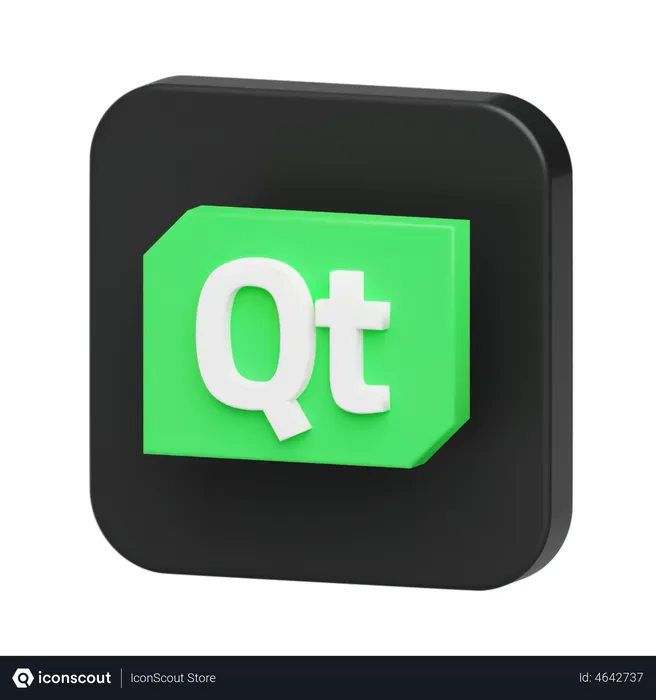 Free Qt Logo Logo 3D Logo