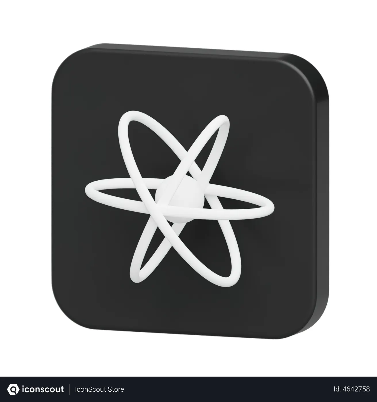 Free React Js 3D Logo - Free Download Logos 3D Logos | IconScout