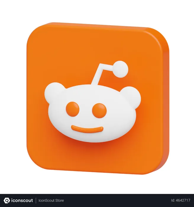 Free Reddit Logo Logo 3D Logo