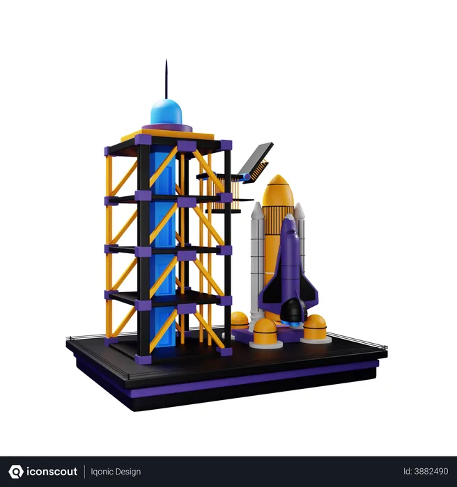 Free Rocket Launcher  3D Illustration