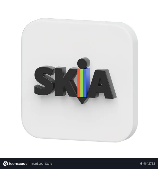 Free Skia Logo Logo 3D Logo
