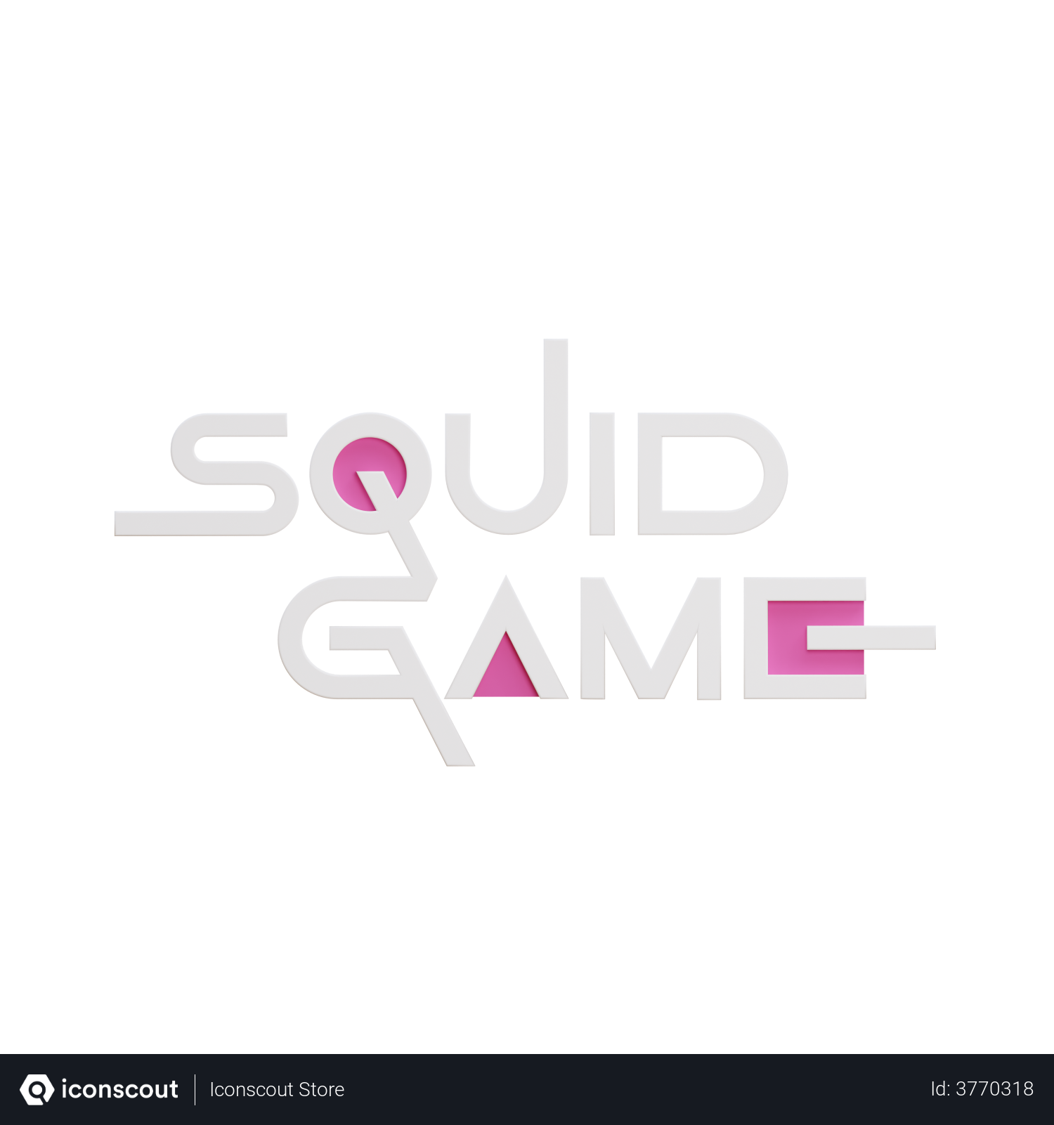 Amazon.com: Trends International Netflix Squid Game - Korean Logo Wall  Poster, 14.725