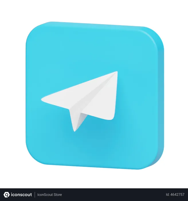 Free Telegram Logo Logo 3D Logo
