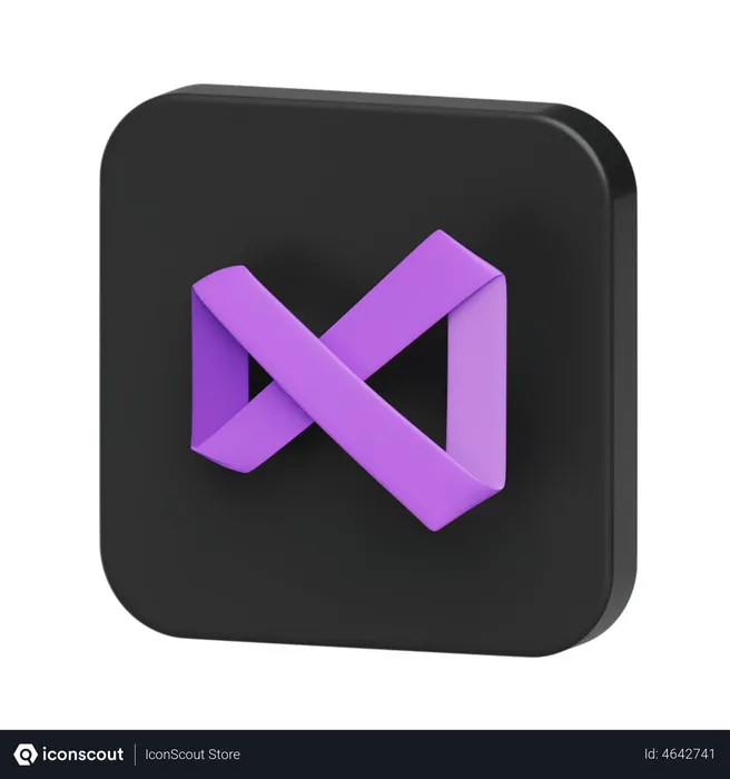 Free Visual Studio Logo Logo 3D Logo