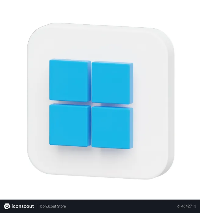 Free Windows Logo 3D Logo