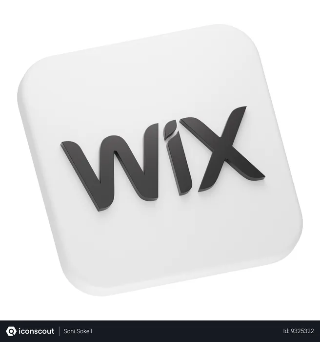 Free Wix Logo 3D Icon