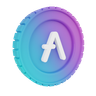aave logo emoji 3d