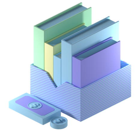 Accounting File 3D Icon