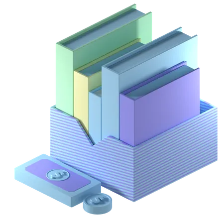 Accounting File 3D Icon