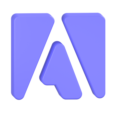 Adobe-1 3D Icon