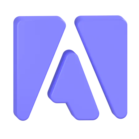 Adobe-1 3D Icon