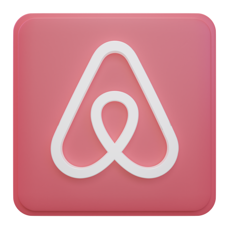 Airbnb 3D Icon